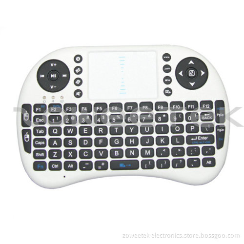 Rii Mini 2.4GHz Mini Wireless Touchpad Keyboard for Smart TV (ZW-51009(MWK09))
